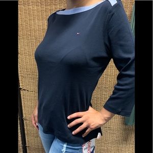 NWT! Tommy Hilfiger Blue Top